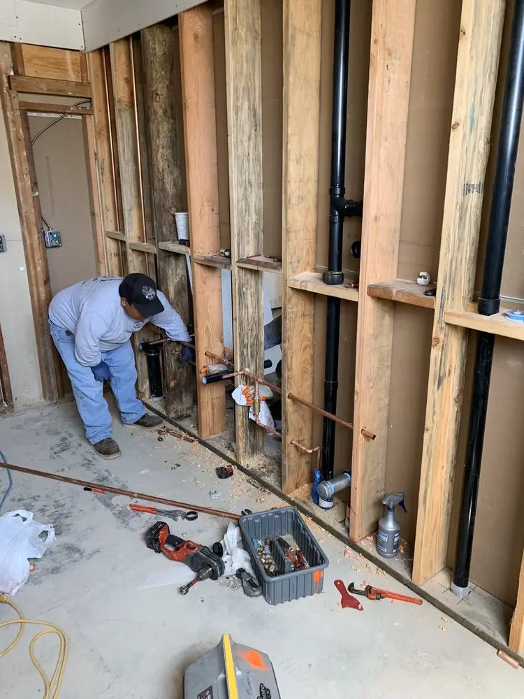 Commercial rough-in plumbing for Water Heater Replacement in Downtown Decatur